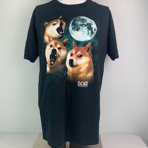 Doge Men’s Black Short Sleeve T-Shirt